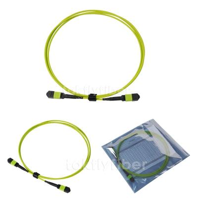 China MPO ao cabo de fibra ótica milímetro 3.0mm de MPO OM5 12/24 fêmea dos núcleos de LSZH à venda