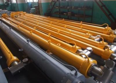 China Hang Upside Down Large Hydraulic Cylinder Long Stroke Dump Truck Hoist Cylinder for sale