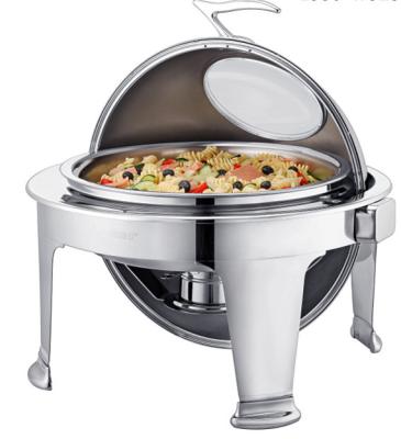 China Round Stainless Steel Chafing Dish for sale