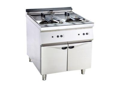 China Double / Single Tank Deep Fryer Stainless Steel Kitchen Equipment For Commercial Use for sale