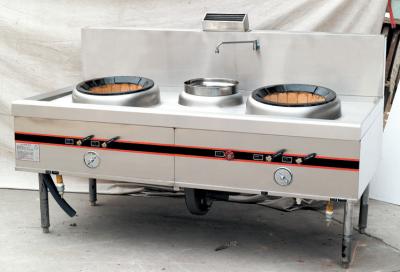 China GL-1995 Gas two-burner cooking stove size 1900mm en venta