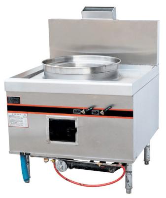 Chine Fourneau de cuisson chinois de vapeur de cuisine au gaz de l'acier inoxydable 52KW 900x950x1150mm à vendre