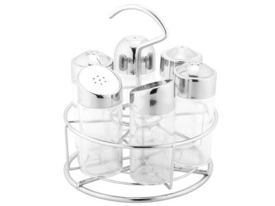 China Salt and Pepper Shakers Soy Sauce and Oil Dispensers / High Transparent Glass Condiment Pots for sale