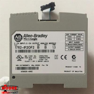 China 1762-IF20F2 1762IF20F2  Allen Bradley MicroLogix 1200 series module. It is an Analog Input-Output (I/O) module. for sale
