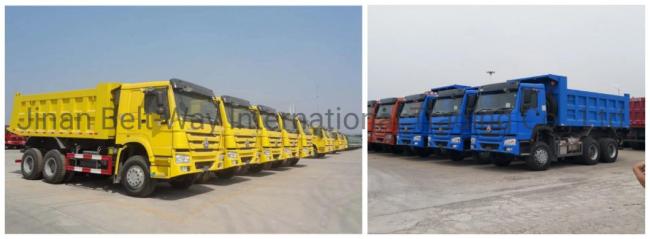 Sinotruk HOWO 6X4 8X4 Used Dump Truck Tipper Truck 10 Wheeler 371HP/336HP Euro2