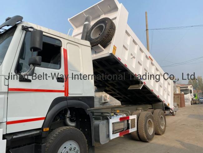 Sinotruk HOWO Dump Truck 371HP 25-30 Ton Loading 5.4m