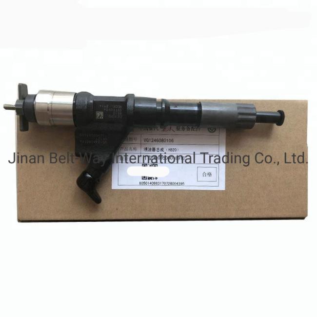 Durable New Designtruck Engine Part Vg1246080051 Common Rail Injector
