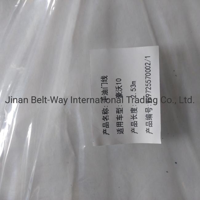 Sinotruk HOWO Parts Truck Parts Truck Spare Parts Hand Throttle Cable Wg9725570002-1