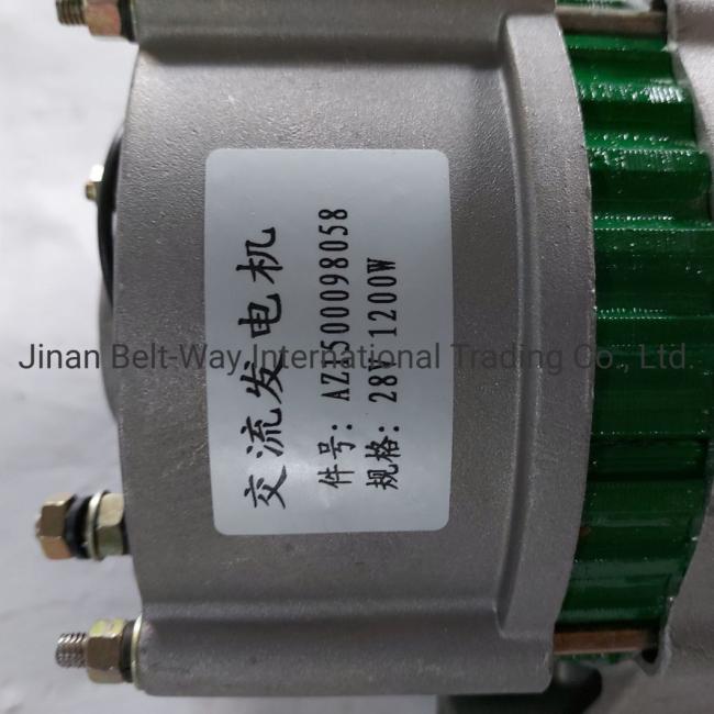 Sinotruk HOWO Truck Parts Truck Spare Parts Alternator Az1500098058