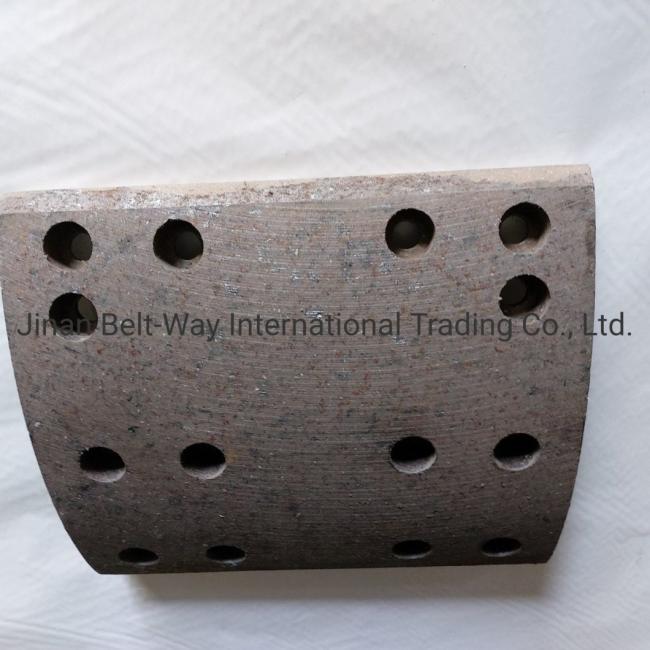 Sinotruk HOWO Truck Parts Truck Spare Parts Brake Lining Az9761340103 Az9761340104
