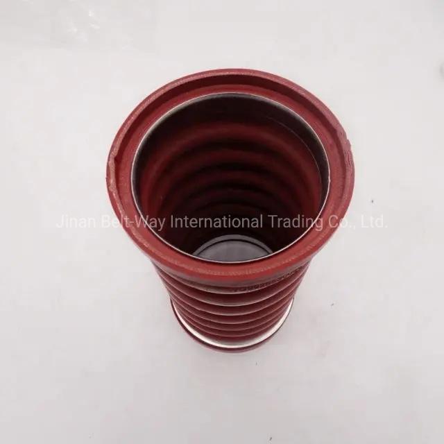 Red HOWO Truck Parts Intercooler Hose Wg9925530058 for Sinotruk Engine