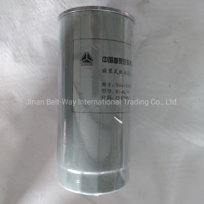 Sinotruk HOWO Truck Spare Parts Weichai Oil Filter Vg61000070005