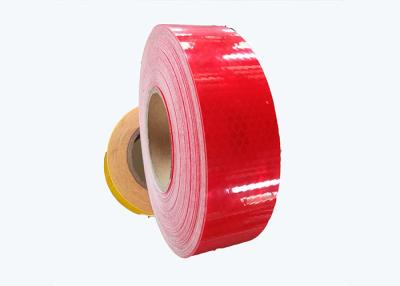 China Trailer Fluorescent Safety Tape For Stairs Vehicles Warning White Yellow Colored for sale