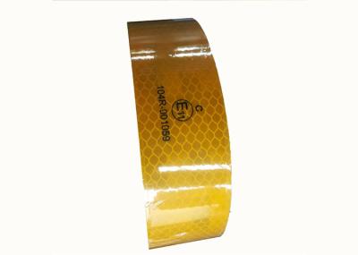 China Semi Trailer Ece 104 Reflective Tape  On Vehicles High Visibility Pressure Sensitive for sale