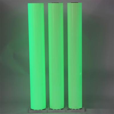 China Self Adhesive Printable PVC Photoluminescent Vinyl Film for sale