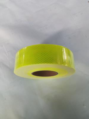 China Fluorescent Vehicle Conspicuity PC Prismatic Reflective Tape for sale