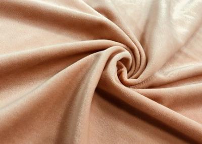 Chine Tissu de jouet de peluche de polyester pour le rose orange 220GSM d'accessoires de Plushies à vendre