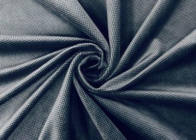 China 240GSM 100% Polyester Heat Printing Super Soft Velvet Fabric - Hound Tooth Check for sale