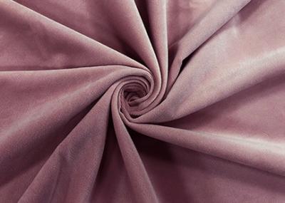 China la tela suave del juguete de la felpa 230GSM/el rosa oscuro rellenó anchura de la tela el 160cm del juguete en venta