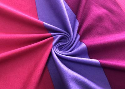 Китай Стретчь 92% полиэстер 170ГСМ печатая ткань для спорт носит розовый пурпур продается