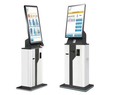 China Payment Hotel Self Service Kiosk Online Pay Scanner Square Self Checkout Kiosk for sale