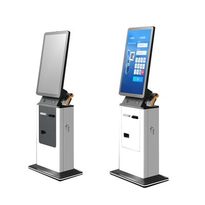 China Custom Color Touch Screen Check In Kiosk with 10 Point Capacitive Touch and Optional Camera for sale