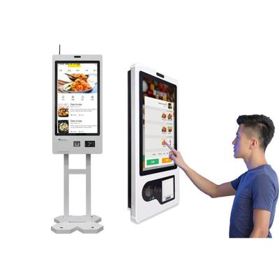 Chine Local Data Storage Nfc Retail Self Ordering Kiosk With Thermal Printer à vendre