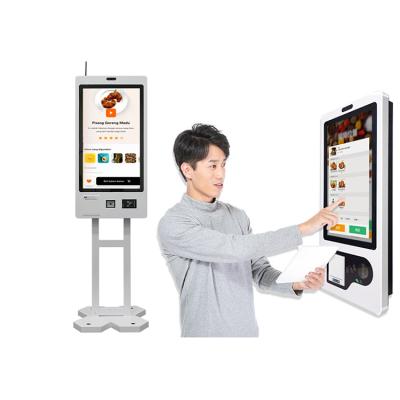 中国 32 Inch Self Ordering Restaurant Kiosks With Touchscreen 販売のため