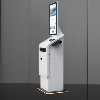 China Smart Rfid Parking Lot Payment Machine With Barcode Scanner And Camera for sale