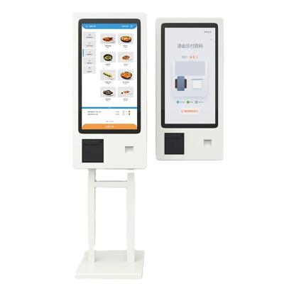 China Floor Standing Self Ordering Kiosk For Restaurant With WiFi Connectivity for sale