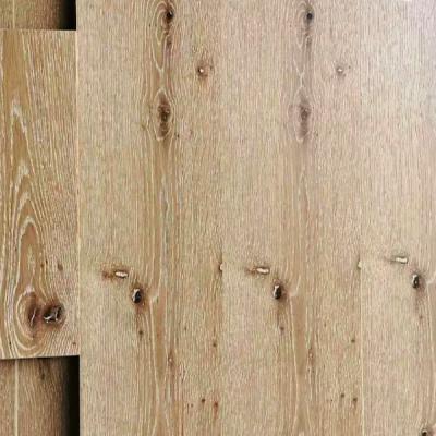China American Burl Plain Sliced White Oak Veneer , 0.45mm Natural Wood Veneer for sale