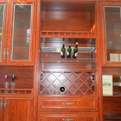 China Armário de alumínio luxuoso do vinho do agregado familiar do armário de armazenamento à venda