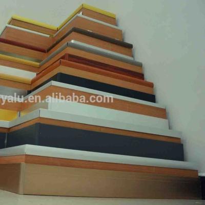 China Perfil de contorno de alumínio para a guarnição de canto da telha do revestimento diferente da decoração da parede à venda
