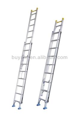 China Extendable Aluminum Step Ladder Professional With Dual Purpose for sale