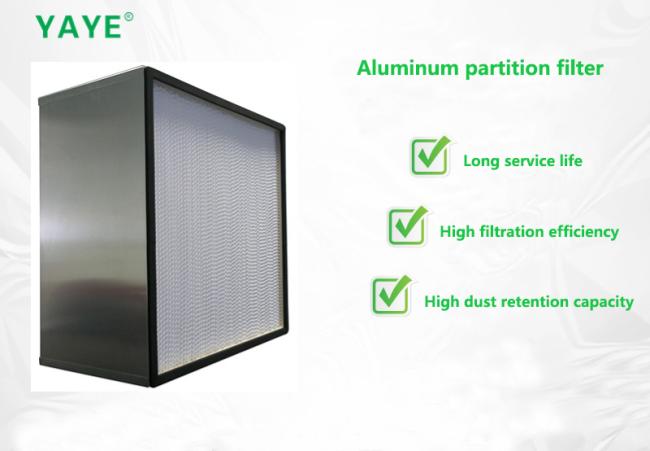 Ultra High Efficiency Filter for hospital air management systems