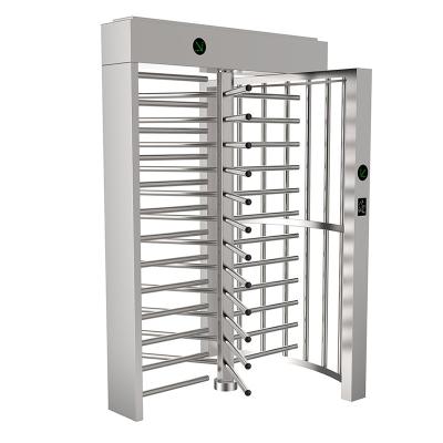 China 304 Stainless Steel Biometric Automatic Security Gates Full Body Turnstile for sale