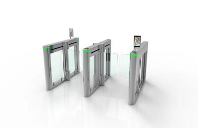 China DC Brushless Motor Slim Speed Gate Turnstile Security Doors 0.2 Second for sale