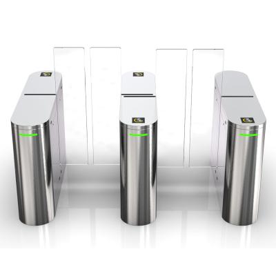 China Single Direction Turnstile Biometric Access Control Entrance Gates 80W for sale