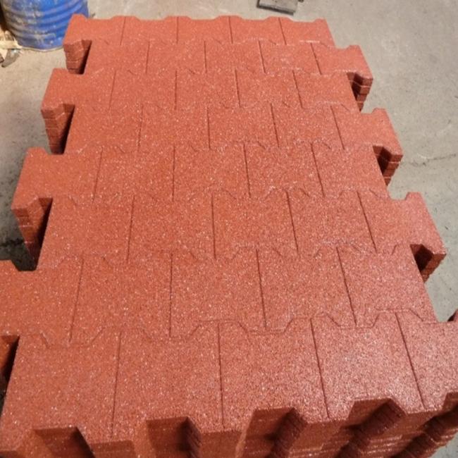 Professional installation of rubber flooring