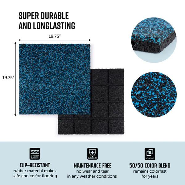 Close-up of rubber floor tile texture