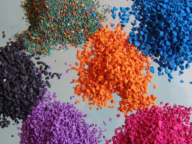 EPDM rubber granules product sample
