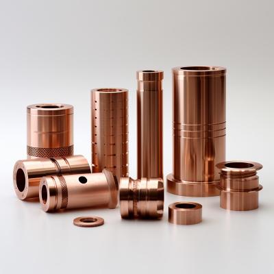China 0.01mm CNC Machining Copper Parts Medical CNC Turning Parts For Construction for sale