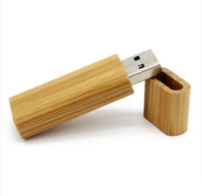 China A movimentação de bambu magro com logotipo da empresa, Usb de bambu do flash de USB da escola cola 4gb 8gb 16gb à venda