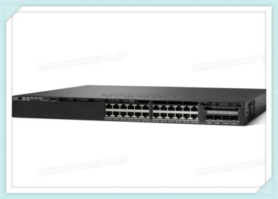 China O interruptor do gigabit PoE+ do porto do interruptor WS-C3650-24PD-L 24 da rede Ethernet de Cisco com 2x10G Uplink à venda