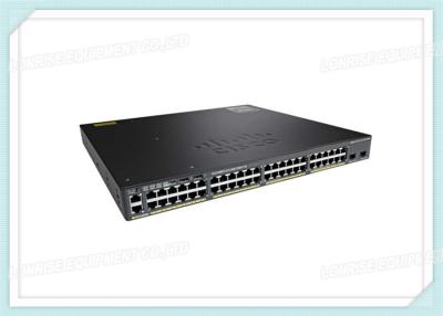 China Portos de WS-C2960X-48FPD-L 48 ponto de entrada + interruptor de Cisco Gigabit Ethernet com original novo à venda