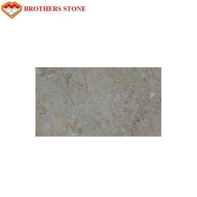 中国 雲浮市の平方メートルの大理石の床の設計映像ごとのクリーム色ベージュ大理石のタイルの大理石の価格 販売のため