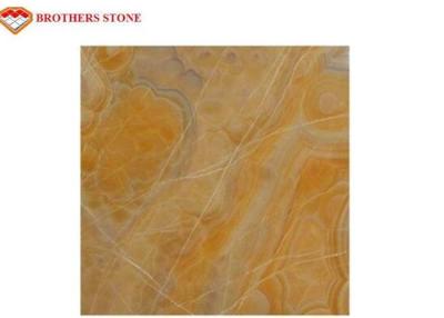 China Orange Color Transparent Onyx Stone Panel Free Samples Available for sale