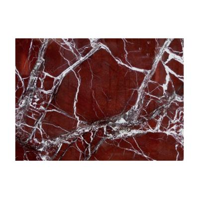 Chine Le marbre rouge pourpre bon marché en gros de la Chine Rosso Lepanto avec le blanc veine le prix naturel en pierre de partie supérieure du comptoir de la Turquie de tuiles de dalle à vendre