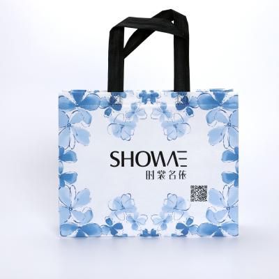 China Custom Logo Non-woven fabric recycle bag brand advertising can hold shoes / wine /ceramic boxes for sale