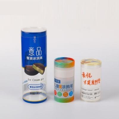 China PVC PET Transparent Cylinder Packing Box for sale